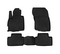 Element tappetini in Gomma 3D Premium su Misura Adatti per Mitsubishi ASX, Mk1 (I) 2010->, 4 Pezzi.