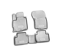Element tappetini in gomma 3D premium su misura adatti per MITSUBISHI Outlander, Mk3 (III), 2010->, Fuoristrada 5 porte, 4 pezzi.