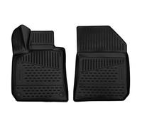 Element tappetini in Gomma 3D Premium su Misura Adatti per Peugeot 308, Mk1 (I), 2013-2017, Hatchback 5 Porte, 2 Pezzi.