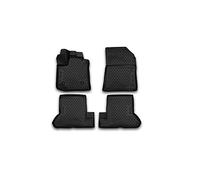 Element tappetini in Gomma 3D Premium su Misura Adatti per Renault Dokker, MK 1 (I), 2015->, Monovolume, 4 Pezzi.