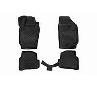 Element tappetini in gomma 3D premium su misura adatti per SKODA Fabia, Mk4 (IV), 2021->, 4 pezzi.