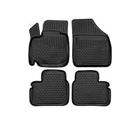 Element tappetini in gomma 3D premium su misura adatti per SUZUKI Ignis, Mk 3 (III), 2016->, Hatchback 5 porte, 4 pezzi.