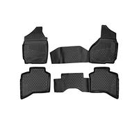 Element Tappetini in Gomma 3D su Misura per Dodge RAM 1500 Quad Cab Pick-up 2012-2018 USA 4 pez.