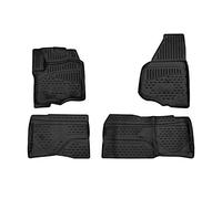 Element Tappetini in Gomma 3D su Misura per Ford F250 / F350 Crew Cab 2015-2016 Pick-up (USA) 4 pez.