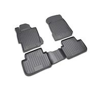 Element Tappetini in Gomma su Misura per Honda Accord 06/2008-2012 4 pez.