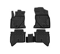 ELEMENT Set di Tappetini Auto in Gomma TPE 3D per Toyota Hilux | Mk8 VIII | 2015-2024 | 100% adatti perfettamente, Gomma Auto Robusti, Tappetini Universali