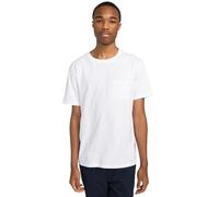 Element Top a Maglia Manica Corta Icon Label Pocket SS Bianco L