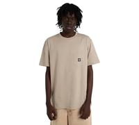 Element Top a Maglia Manica Corta Icon Label Pocket SS Uomo Beige