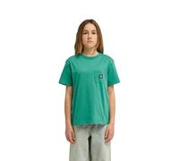 Element Top a Maglia Manica Corta Icon Label Pocket SS Y Ragazzo 8-16 Anni Verde