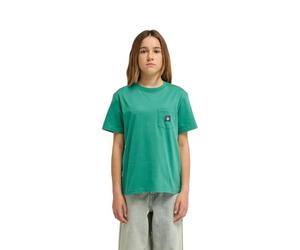 Element Top a Maglia Manica Corta Icon Label Pocket SS Y Ragazzo 8-16 Anni Verde