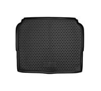 Element Tronco Bagagliaio Vasca Baule Antiscivolo Premium su Misura Opel Grandland 2017, Combi Piano Inferiore, Nero