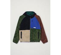 Element - Pile reversibile in sherpa - Wolfe Sherpa Reversible Hoody Multi per Uomo in Poliestere Riciclato - Taglia S - Kaki