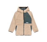 Element - Pile Sherpa con zip - Wolfe Sherpa Youth Oat Milk in Poliestere Riciclato - Taglia 10a - Beige