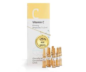Elemental Care Fiale Siero Vitamina C 7x2ml - Ampolle Viso Naturali con Vitamina C, Idratante e Illuminante - Routine Skincare Quotidiana, Per Pelle Luminosa e Curata