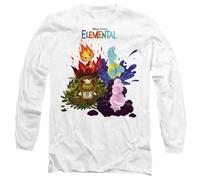 Elemental Maglietta Ember Wade Gale Grouchwood Scena di Gruppo Adulto Unisex