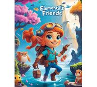 Elementals Friends: children's coloring book