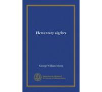 Elementary algebra