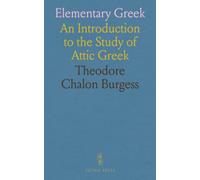 Elementary Gr n Introduction to the Study of Attic Greek