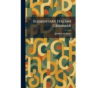Elementary Italian Grammar