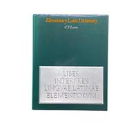 Elementary Latin Dictionary