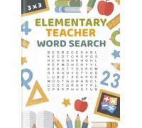 Elementary Teacher Word Search Puzzle Book: A Relaxing and Meaningful Puzzle Book for Elementary Educators