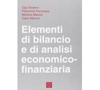 Elementi di bilancio e di analisi economico-finanziaria