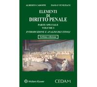 Elementi di diritto penale - Cadoppi Alberto, Veneziani Paolo