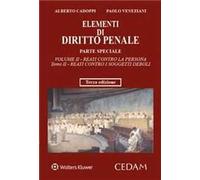 Elementi di diritto penale. Parte speciale. Vol. 2/1: I reati contro la persona