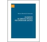 Elementi di diritto penale per operatori sociali