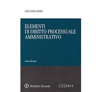 Elementi di diritto processuale amministrativo