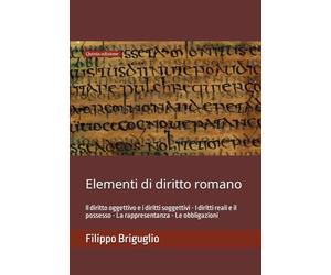 Elementi di diritto romano: Il diritto oggettivo e i diritti soggettivi - I diritti reali e il possesso - La rappresentanza - Le obbligazioni