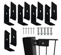 Elementi di fissaggio in rete, clip per griglia di recinzione, morsetto in acciaio zincato, antiruggine, hardware di montaggio per giardino, fattoria, piscina, portico, esterno,