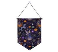 Elementi di Halloween Decor Sfondo Banner Festival Decorazioni per la stanza 13 × 17,8 cm