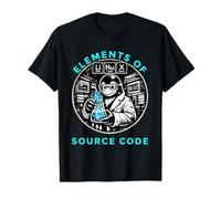 Elementi di Linux Open Source Funny Nerd Maglietta