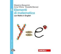 Elementi di matematica. Con Maths in english. Per le Scuole superiori. Con espansione online (Vol. 5)