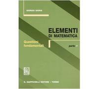 Elementi di matematica. Questioni fondamentali (Vol. 1)