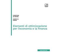 Elementi di ottimizzazione per l'economia e la finanza