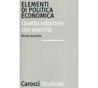 Elementi Di Politica Economica - Nicola Acocella - 2021 - Carocci (Studium)