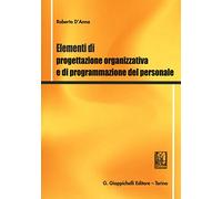 Elementi di progettazione organizzativa e di programmazione del personale ...