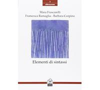 Elementi di sintassi