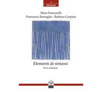 Libri Mara Frascarelli / Francesca Ramaglia / Barbara Corpina - Elementi Di Sint
