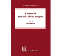 Elementi di storia del diritto europeo