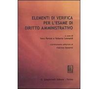 Elementi di verifica per l'esame di diritto amministrativo