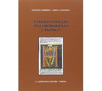 Elementi essenziali dell'ordinamento canonico
