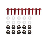 Elementi Fissaggio Compatibile Con Yamaha Per R6 Per R3 Per R1 Per R7 Per R125 5mm 10PCS Moto Parabrezza Viti Carenatura Supporti Parabrezza Vite