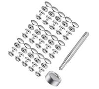 Elementi Fissaggio In Metallo E Strumento Con Strumento Per Indumenti Giacche Bagagli Chiusure Lunga Durata Bottoni A Pressione Per Borse Abbigliamento