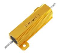 Elementi limitatori di corrente 0.01 Ohm 5% 50 Watt Chassis Mount Wire Wound Aluminium Clad Resistor (0.01 Ohm 5% Resistencia revestida de aluminio con alambre de montaje en chasis de 50 vatios