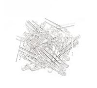 Elementi limitatori di corrente 100 Pz/lotto 5 MILLIMETRI F3 3 millimetri LED Diodo Luce Assortiti Kit Verde Blu Bianco Giallo Rosso Componente kit FAI DA TE (Size : 3mm White)