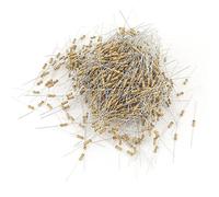 Elementi limitatori di corrente 1000pcs 1/4W Accessori audio e video 18K Ohm 5% Componenti elettrici Connettori e adattatori in carbonio Resistore a pellicola