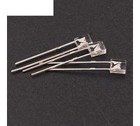 Elementi limitatori di corrente 100PCS LED Square 2x3x4 Blue Superbright LED Light Emitting Diode Lamp